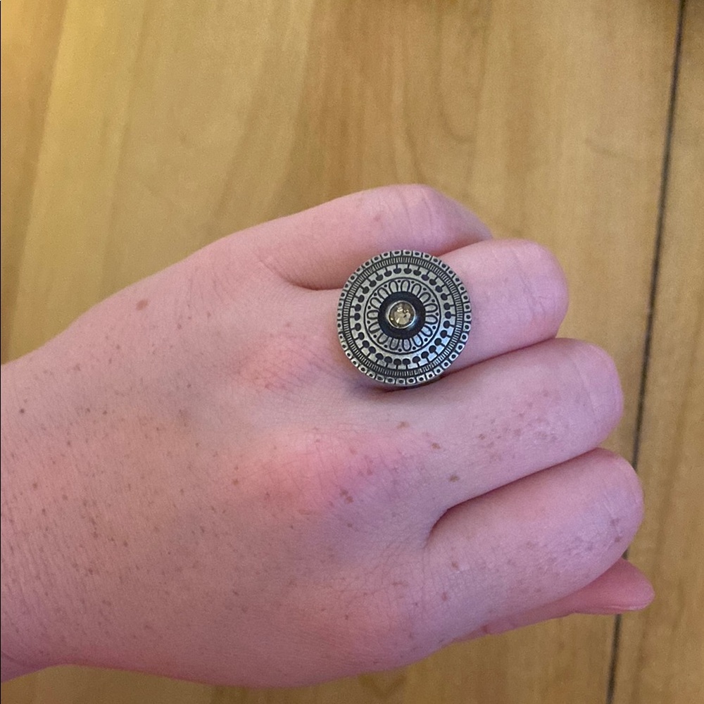 Pewter Statement Ring